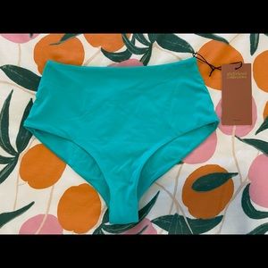 NWT Girlfriend Collective Poolside Bikini Bottom